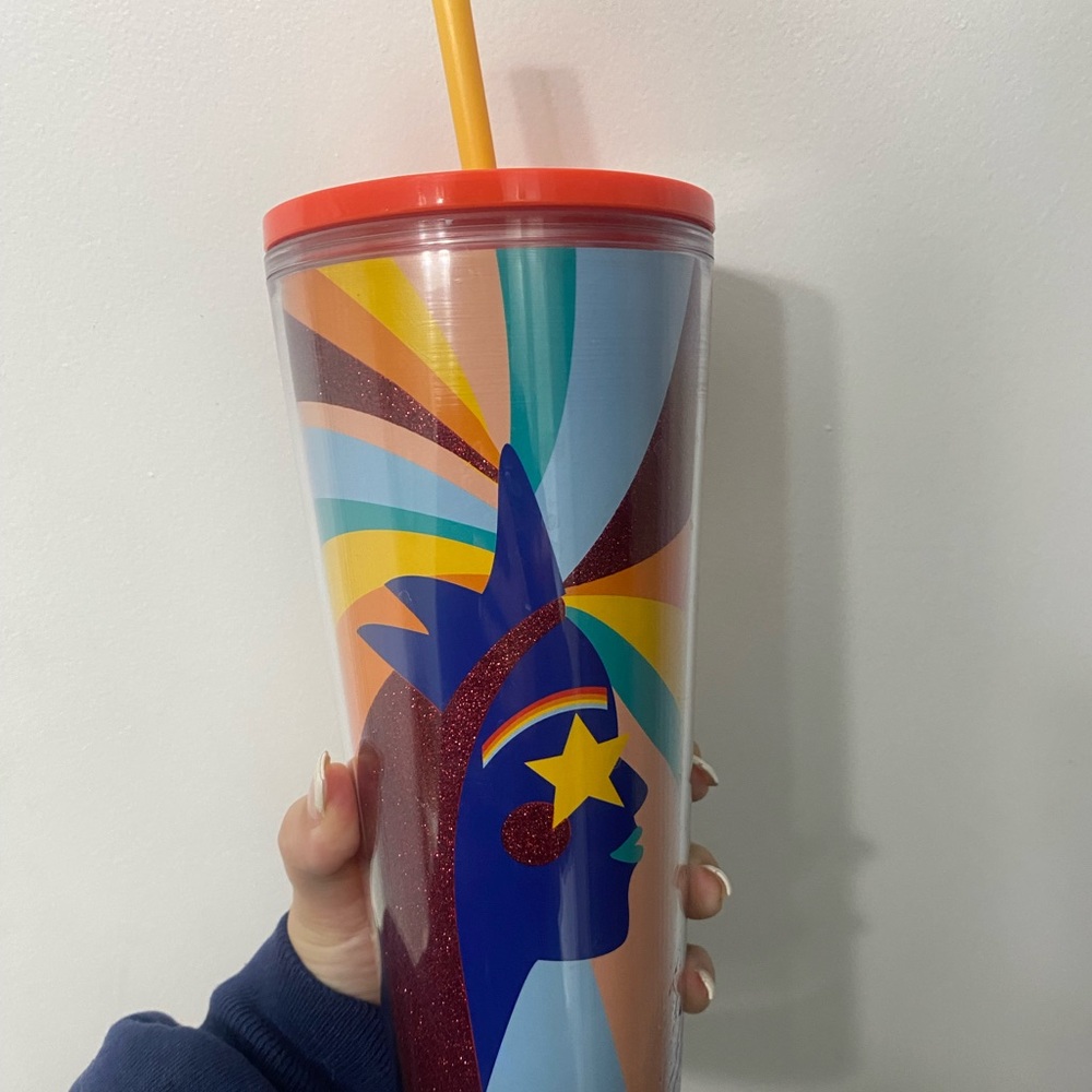 Starbucks venti multicolor cup